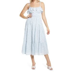 Wayf 'Naysa' White Floral Sundress Size M